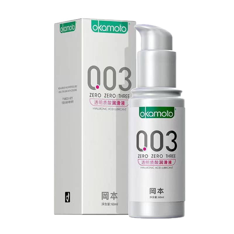 Okamoto 003 Hyaluronic Acid Personal Lubricant 60ml Unscented Adult Lubricant - Image 5