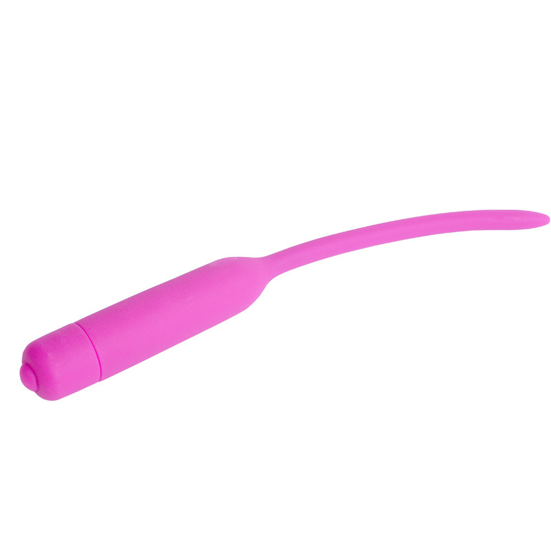 Jiuai Silicone Vibrating Prostate Massage Trainer with Urethral Sound, Adult Electric Stimulator - Image 5