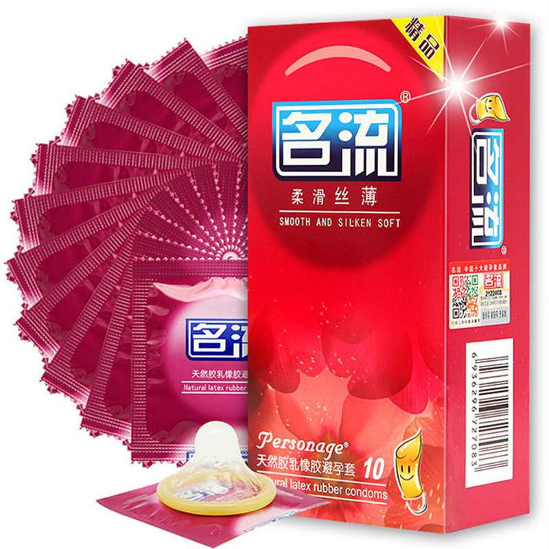Celebrity Condoms Ultra-Thin Silky Smooth, Medium, Pack of 10 - Image 3