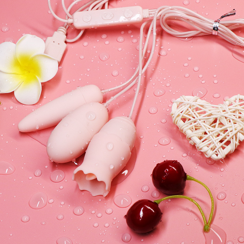 Jiuai Wearable Vibrator for Women, Tongue Licking Vibrating Masturbation Device, Adult Fun Outing Supplies, Non-Remote Control Toys - Image 3