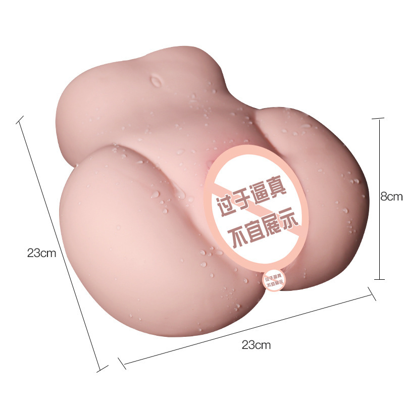 Jiuai Artificial Channel Male Masturbator TPE Big Ass Solid Doll Manual or Automatic - Image 5