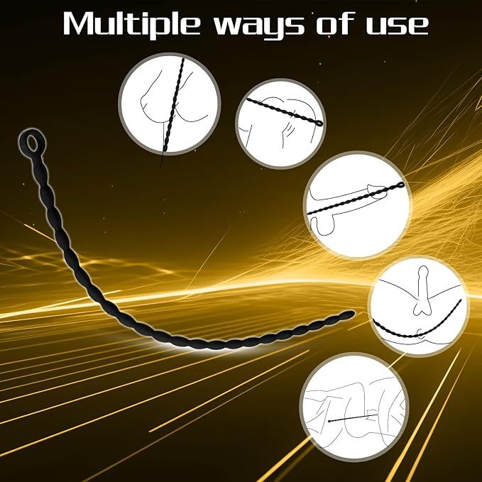 Extra Long Silicone Horse Eye Stick 40cm, Urethral Insertion Training Toy for Men - Image 3
