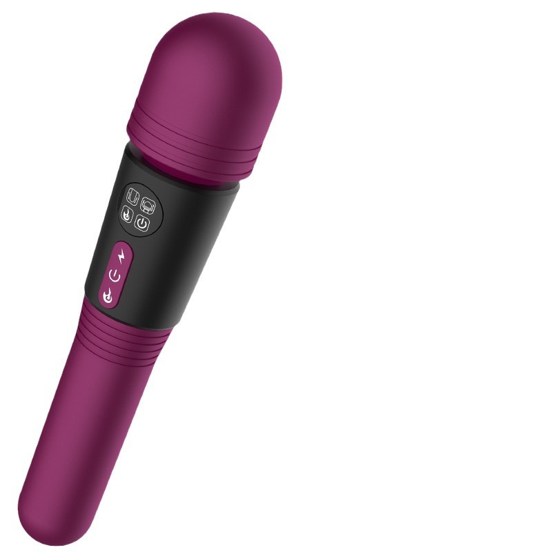 Harley Dual-Head Heating Vibrator with LCD Display, 10 Vibration Modes, USB Rechargeable - Image 5