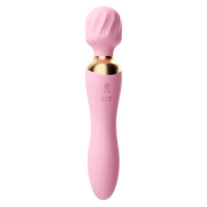 Mystery Glowing AV Wand Vibrator with 10 Frequency Settings and Variable Speed Control