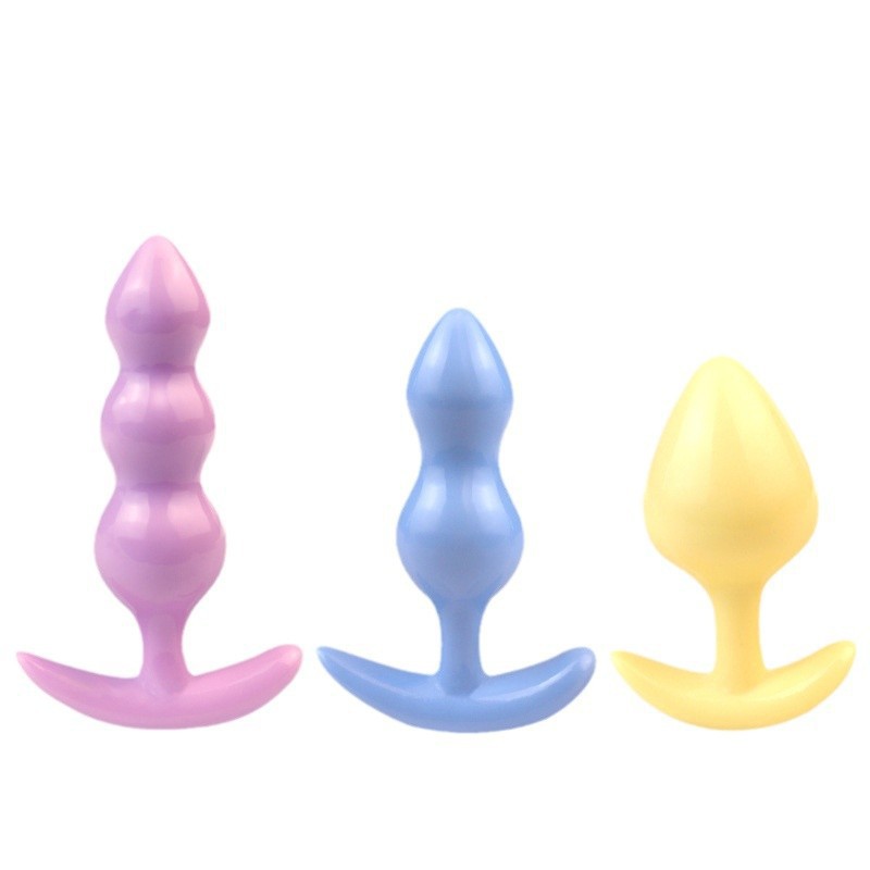 Jiuai Wearable Anal Plug in TPE, Skin Tone, Mini Size Boxed - Image 5