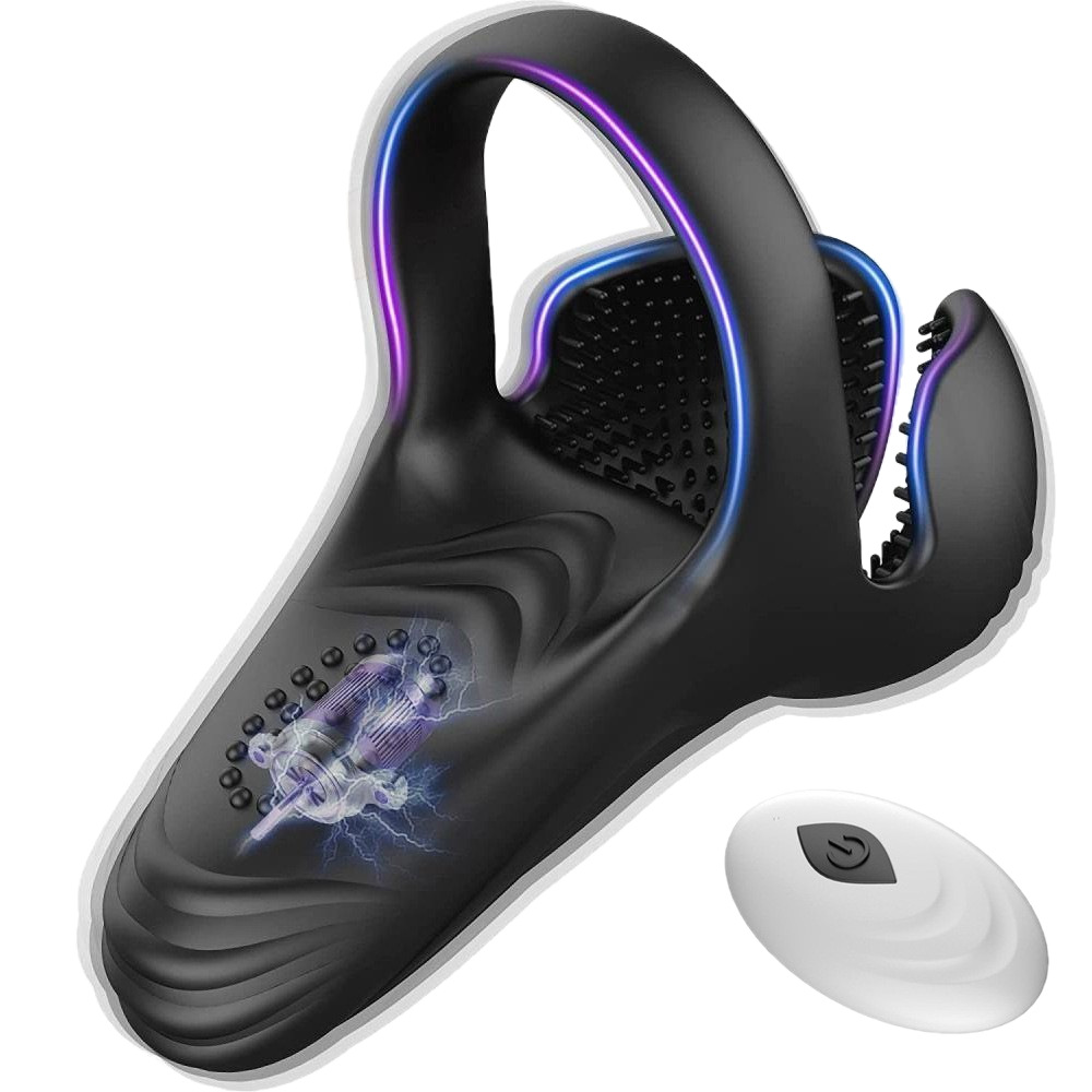 Dichun Perona App-Controlled Vibrating Ring with Wireless Remote for Male Training - Image 5