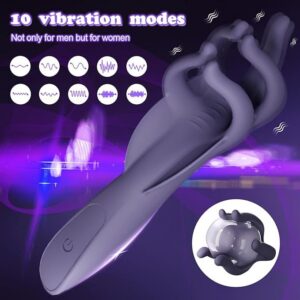 Tender Jade Finger Male Masturbator with 10-Frequency Vibration and Prostate Stimulation