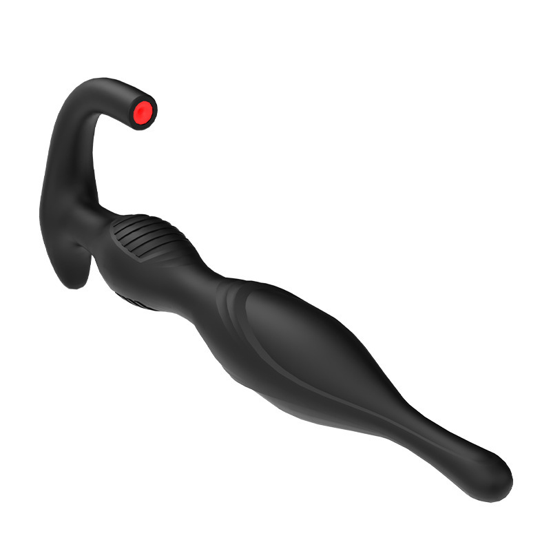 Slim Inflatable Prostate Massager with Animal-Shaped Design, Button-Controlled Silicone Anal Expander - Image 5