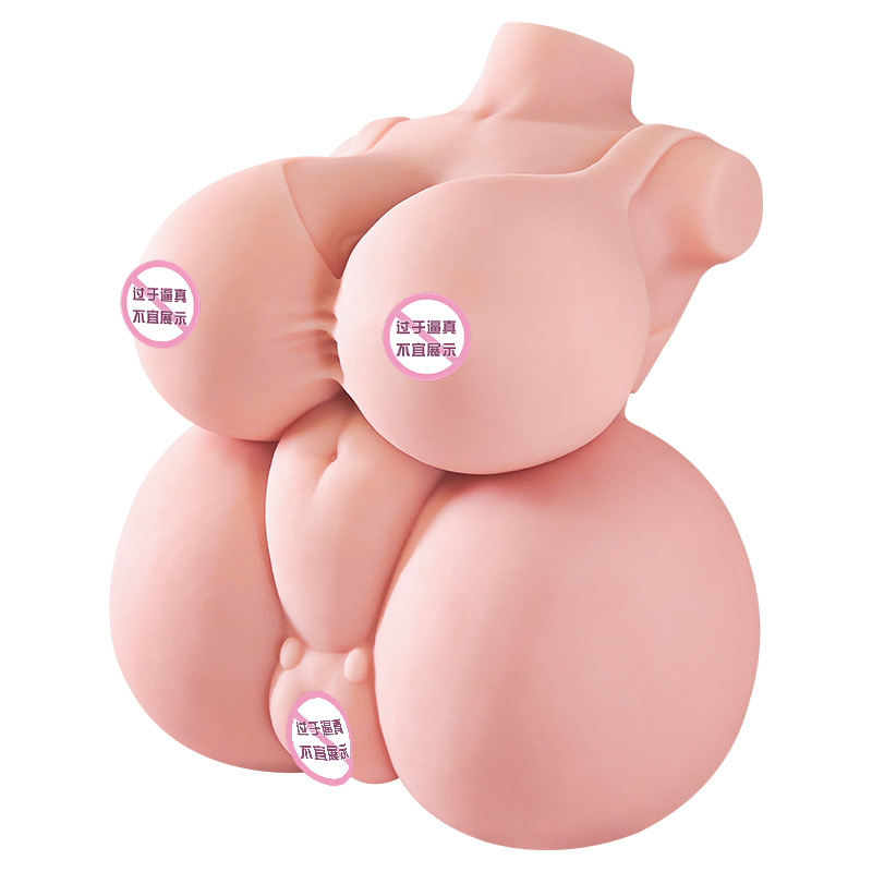 Zhinan Half-Body Male Masturbator TPE Vagina and Butt Mold Manual Use - Image 5