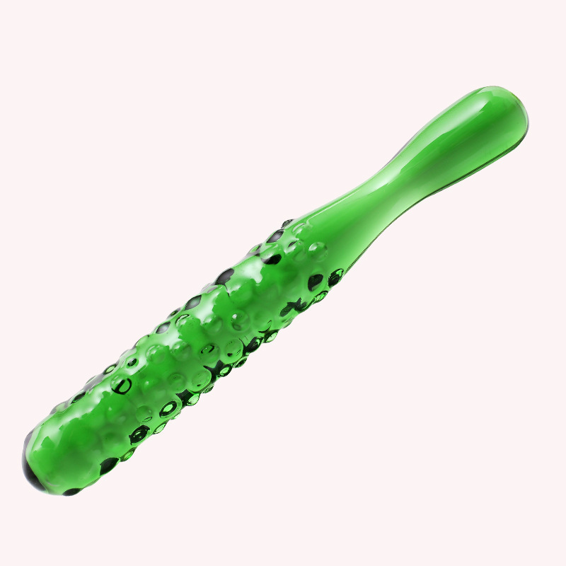 Glass Crystal Anal Plug for Men and Women, Colorful Decorative Design - Image 2