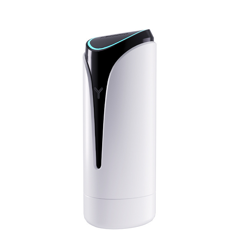 Mystery Blue Crystal Y Aircraft Cup Male Masturbator with Suction Base - Image 3