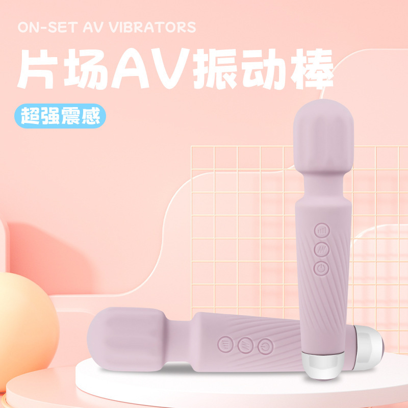 Alien Warrior Rechargeable AV Vibrator with Shaped Head, Button Control, Rose Red - Image 5