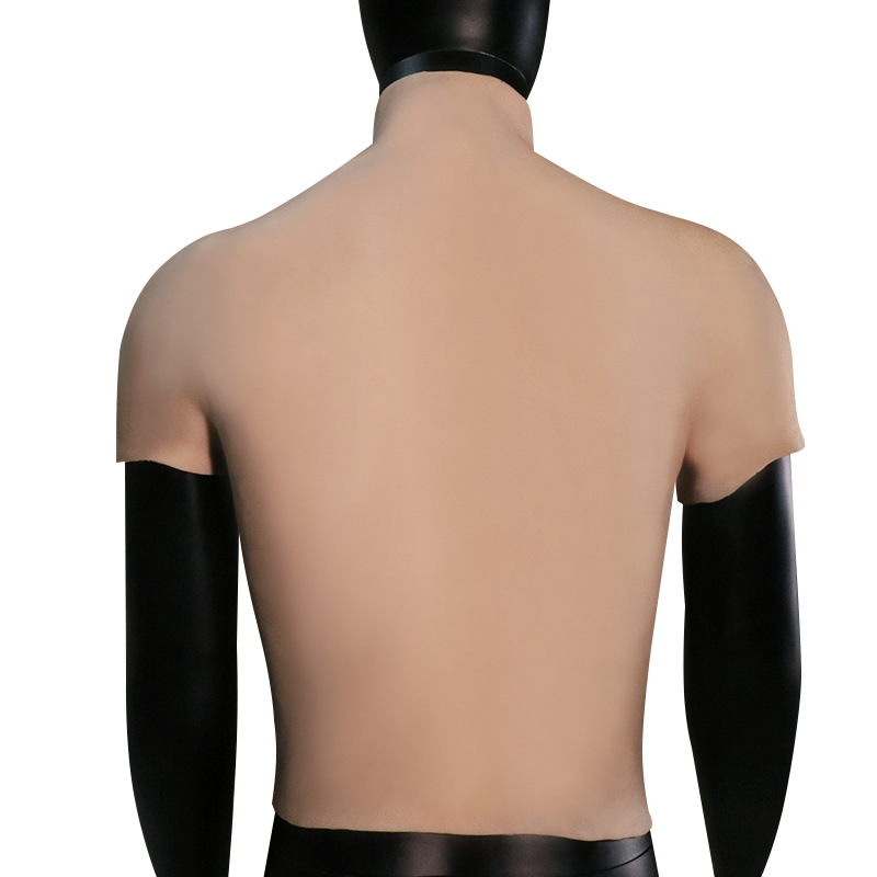 Jiuai Silicone Fake Eight-Pack Abs Cosplay Muscle Chest Costume for Adults - Image 4