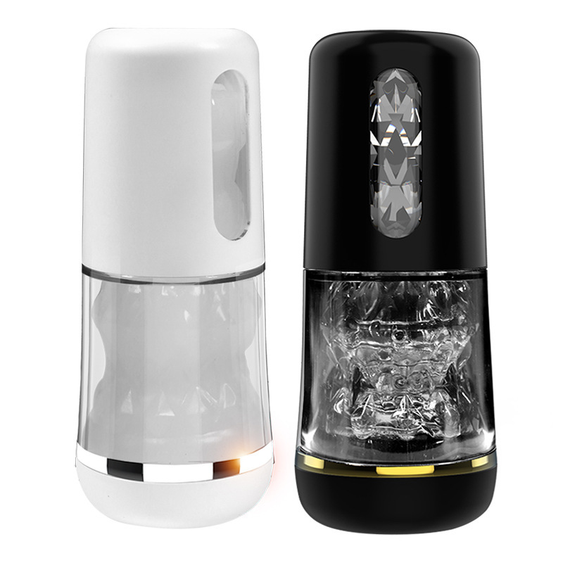 Jiuai Male Masturbator Cup with TPE Sleeve and Manual Squeeze Control - Image 5