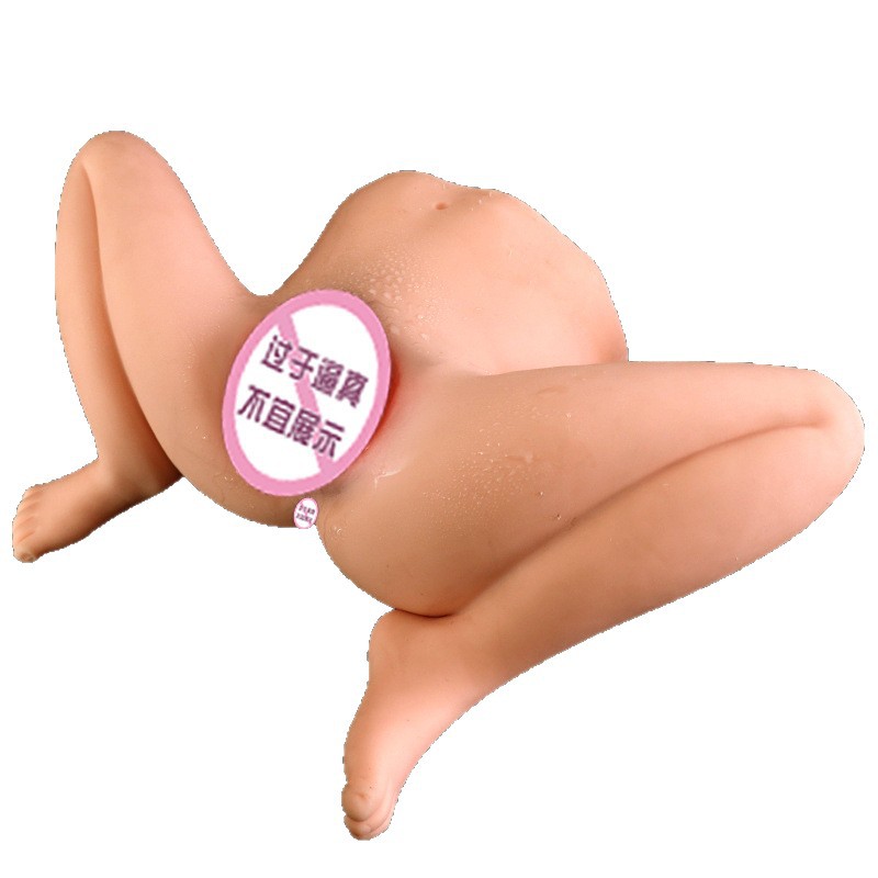 Jiuai Airplane Cup Male Masturbator TPE Vaginal Buttocks Half-Body Mold - Image 4