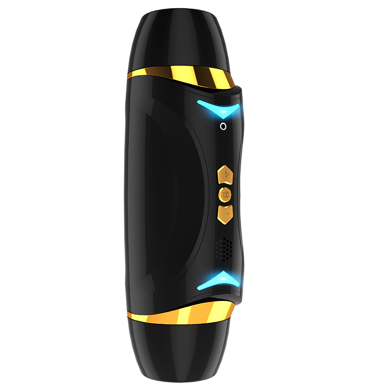 Fully Automatic Male Masturbation Device with Dual Telescoping Action, ABS and TPE, 277 x 120 mm - Image 5