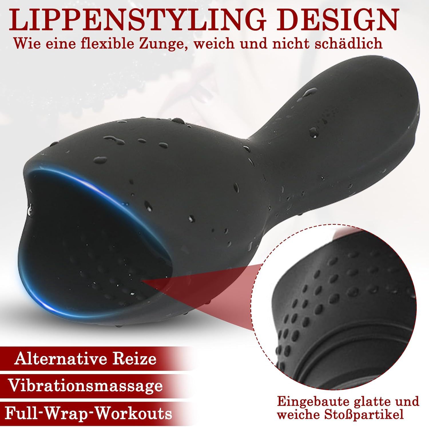 Knight Vibrating Urethra Insertion Stick with Replaceable Silicone Head, Button Control Prostate Trainer - Image 2
