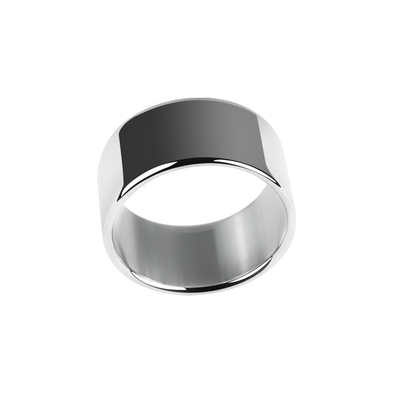 Metal Locking Cock Ring 30mm, Weighted Penis Training Ring, Non-vibrating - Image 4