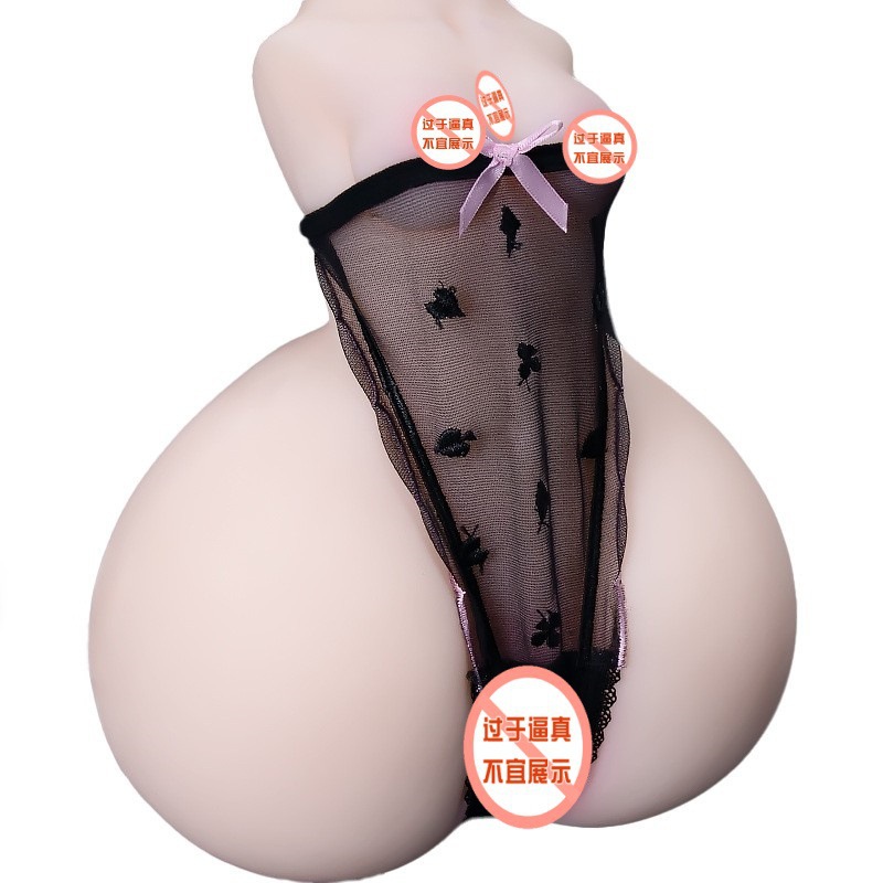 Jiuai Airplane Cup Male Masturbator TPE Inverted Mold Half-Body Doll - Image 4