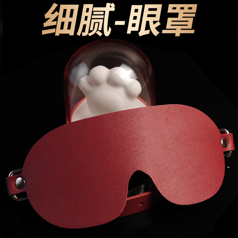 PU Leather Bondage Set with Hand and Foot Cuffs, Oral Ball, and Storage Bag - Image 4