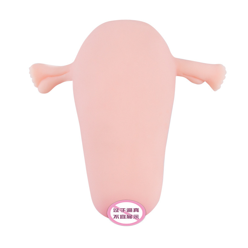 Manual Airplane Cup Masturbator with Inverted Mold Design, TPE, Skin Tone - Image 5