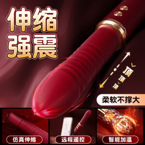 App-Controlled Telescopic Vibrator with Intelligent Heating for Adults