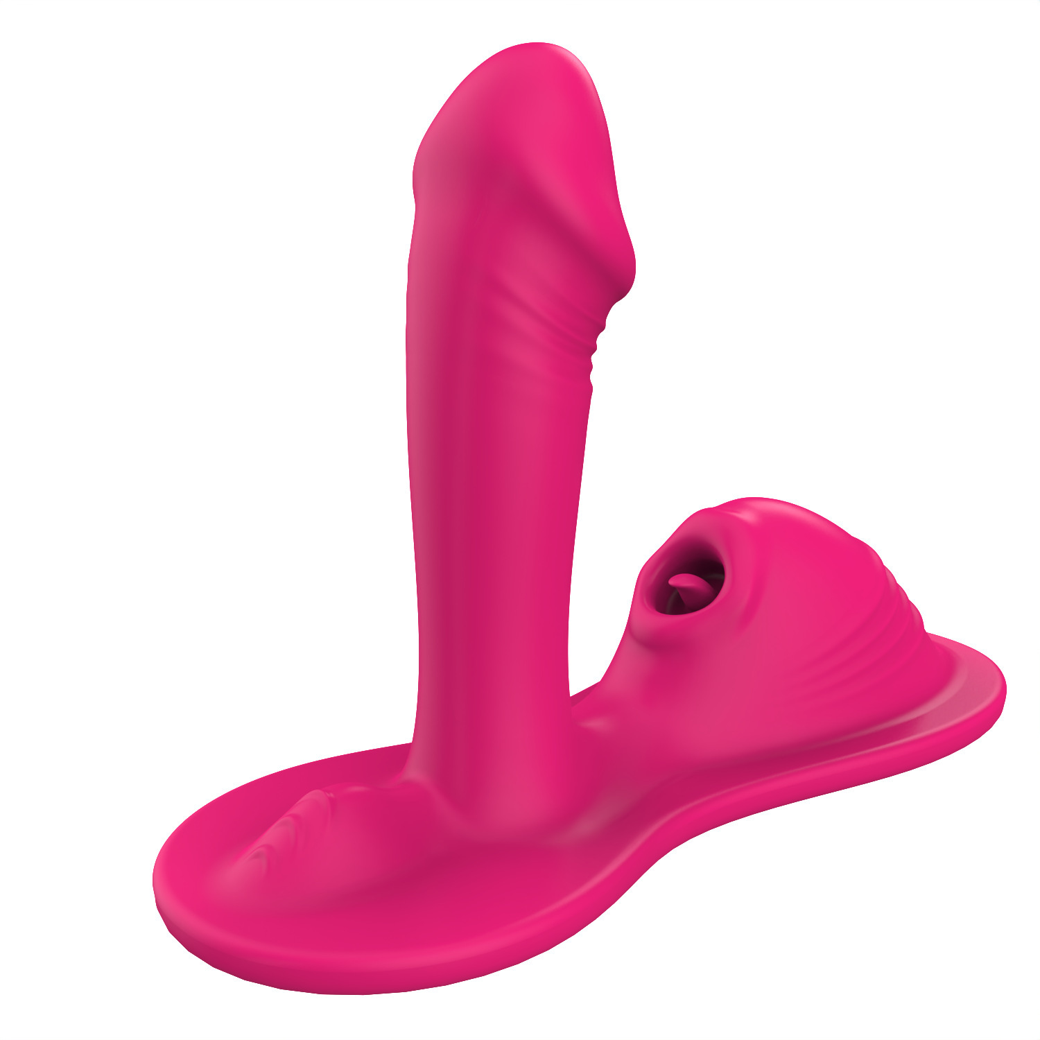 App Remote Control Vibrating Anal Plug with Suction and Tongue-Like Motion - Image 5