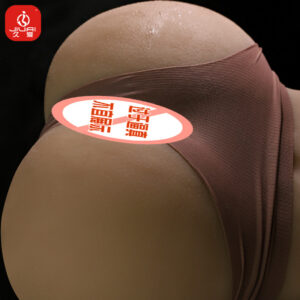 Jiuai Male Masturbation Device TPE Half-Body Doll with Molded Vagina and Buttocks, Manual Use
