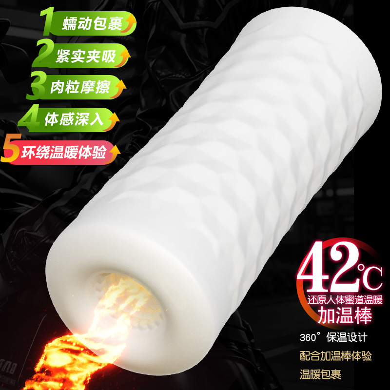 Jiuai Can Girl Molded Masturbator Aircraft Cup TPE Manual Male Adult Toy - Image 2