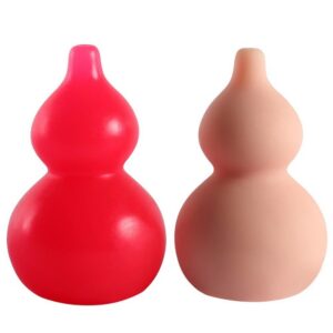 Hulu Aircraft-Cup Male Masturbator, Reverse-Mold TPE Sleeve, Skin-Tone 2nd-Gen Boxed