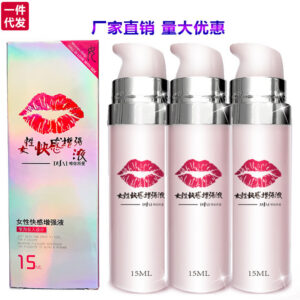 Duai Lip Female Enhancement Gel 8ml Trial Sachet Clear Intimate Excitement Liquid