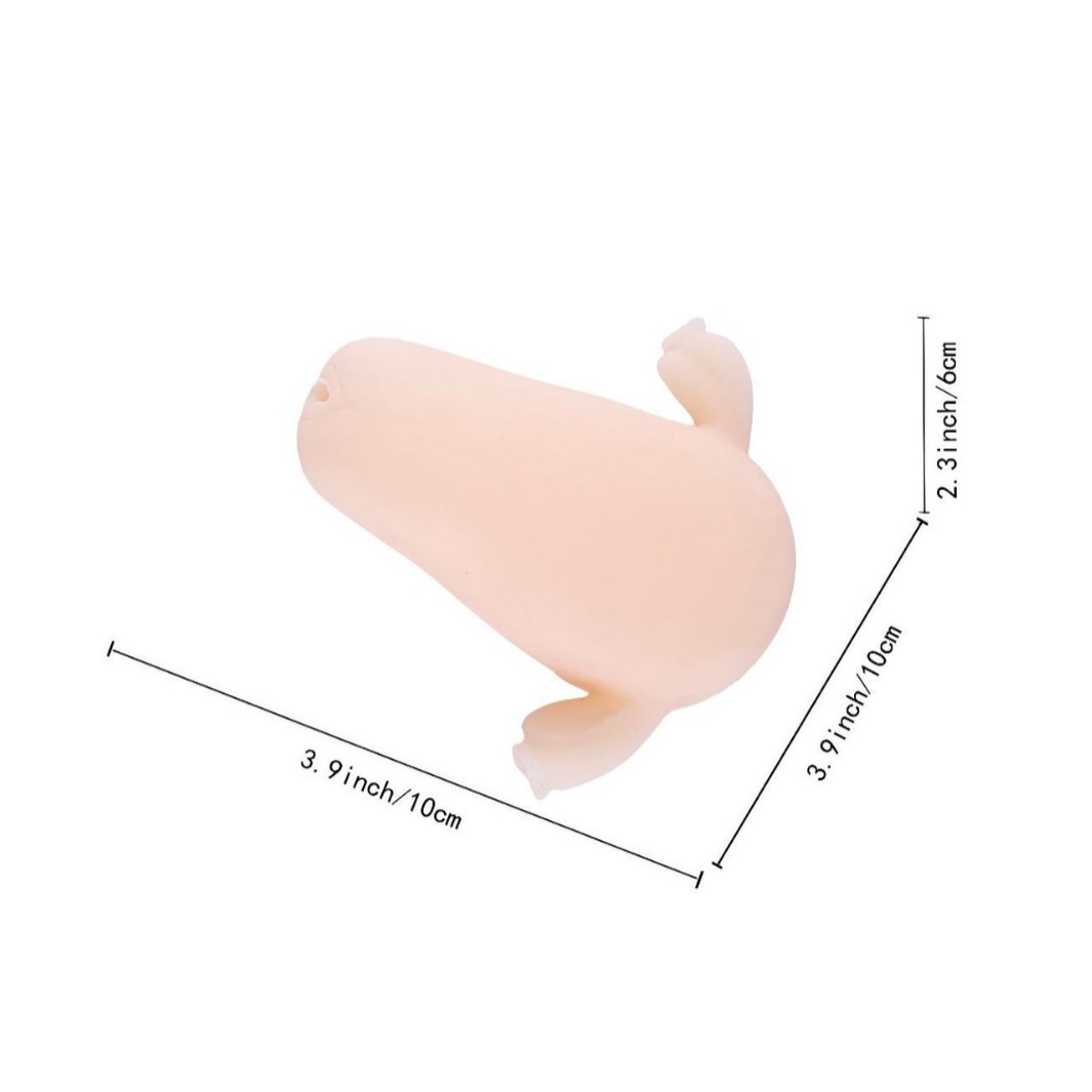 Realistic Vagina Masturbator for Men, Dual-Entry TPE Manual Stroker, 950g - Image 4