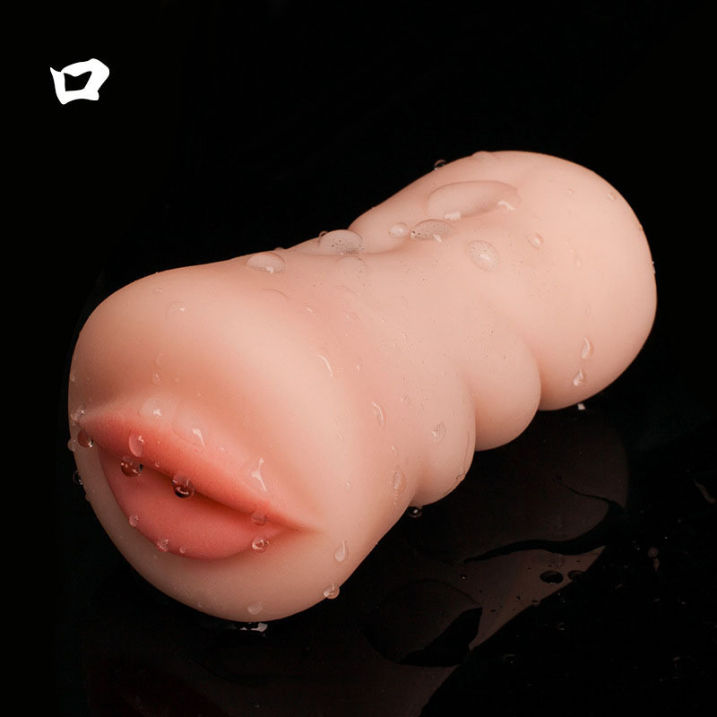 Manual Male Masturbator with TPE Sleeve, Skin-Tone Reverse Mold Cup - Image 3