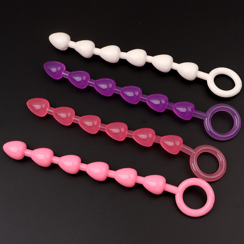 Crystal Anal Beads, TPE Sm Training Toy for Adult Men and Women - Image 4
