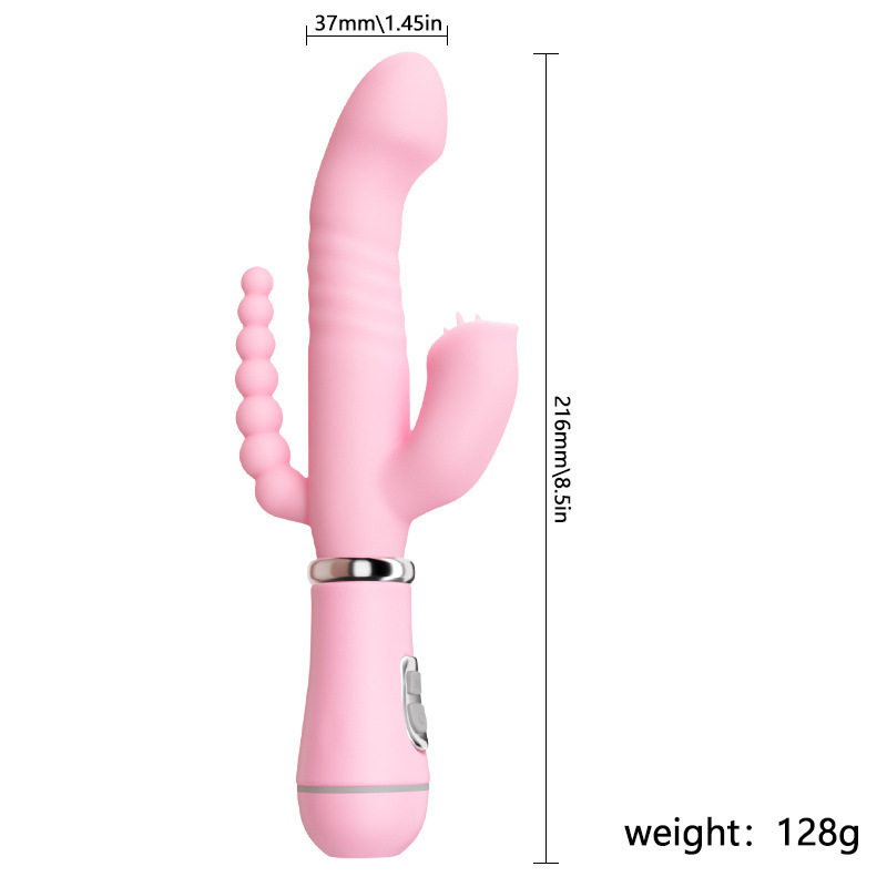 Jiuai Rechargeable Electric Vibrator for Women, ABS+TPE Body, Adult Massage Toy - Image 5