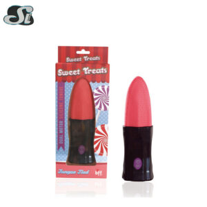 Electric Tongue Vibrator with Swinging, Licking & Telescopic Motion, Silent Adult Toy