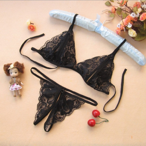 Jiuai Lace Thong Panties for Women, One Size, White, Random Two-Dimensional Delivery - Image 2