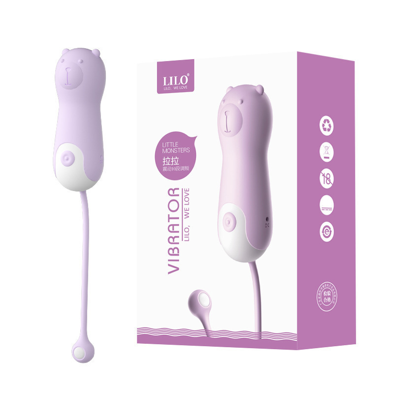 Laile Lala Bear USB Rechargeable Vibrating Massager with Ten Frequency Settings - Image 5