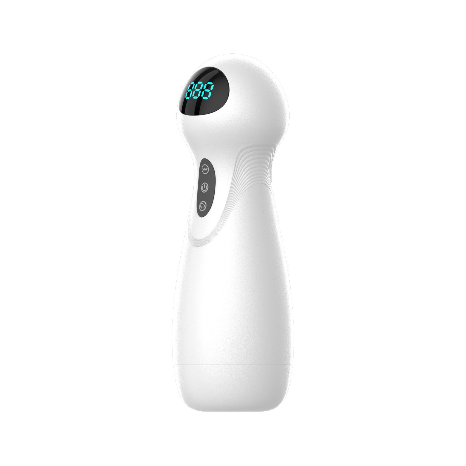Automatic Male Masturbator Electric Stroking Suction Device, ABS and TPE Sleeve, White or Black - Image 5