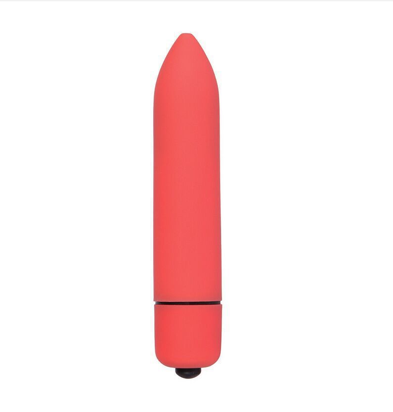 Frosted Bullet Vibrating Egg Massager, 10-Frequency Pointed Tip, ABS, Black - Image 5