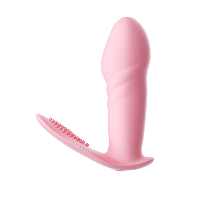 Wearable Mini Vibrator with App Control, Remote-Controlled Pink Silicone Toy for Adults - Image 2