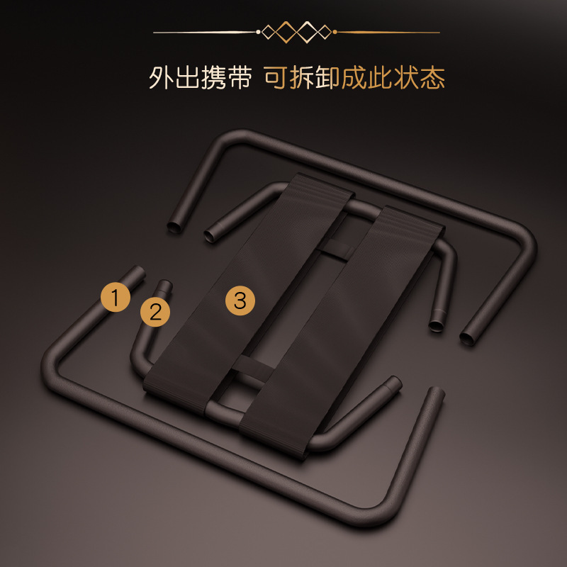 Jiuai SM-性爱椅MAX Metal SM Training Set with Handcuffs, Black - Image 2