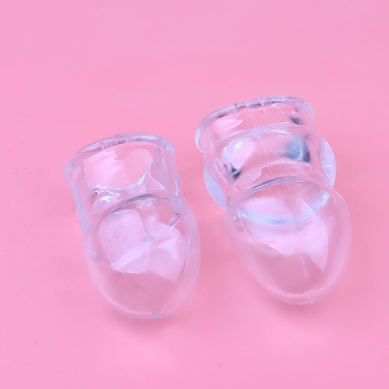 Open-Ended TPE Penis Sleeve with Textured Spikes, Crystal Finish, Manual Control - Image 4