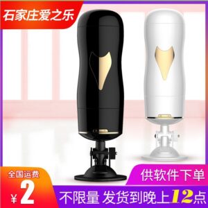 FOX Fun Cup Electric Masturbator with 7 Vibration Modes, Chinese Voice Interaction and USB Rechargeable Design