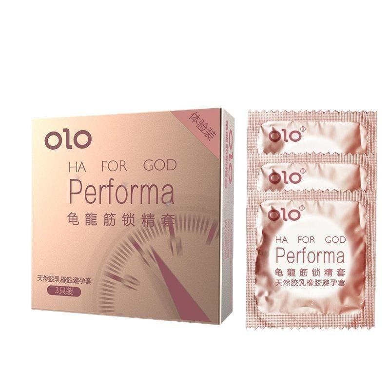 OLO Hyaluronic Acid Condoms 3-Pack, Medium, Thin, Textured - Image 5