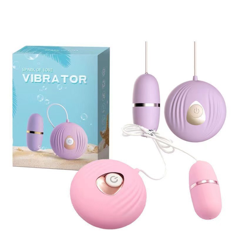 Laile Small Shell-Shaped Vibrating Egg for Women, Frequency-Adjustable, Pink TPE, Battery Included - Image 5