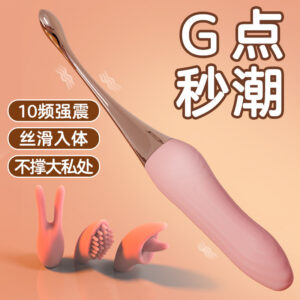 Jiuai Zhu Xuan Vibrating Anal Plug with Beads, Electric AV Vibrator, Adult Sex Toy