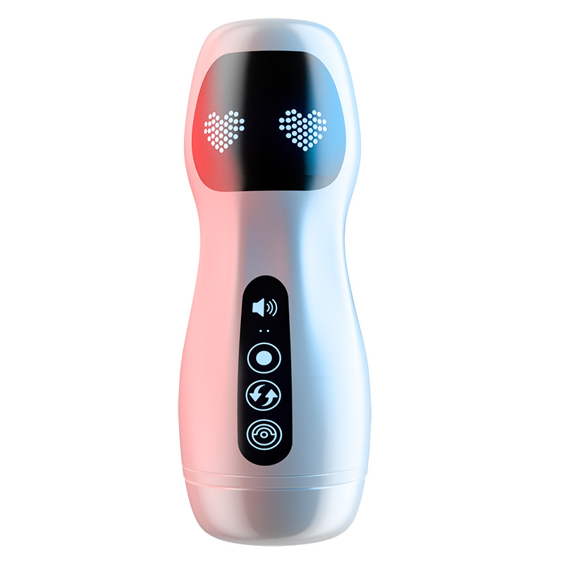 Men's Electric Telescopic Masturbation Cup with Suction and Voice - Image 5